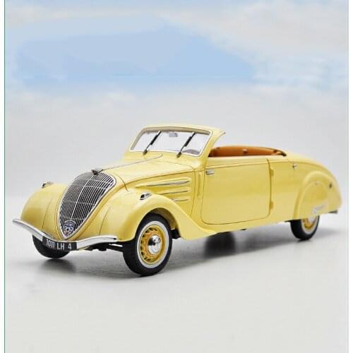 Diecast 1/18 Scale ECLIPSE 402 Alloy Car Model 1935 Static Display Collection Gift Christmas Convertible Hot Toys
