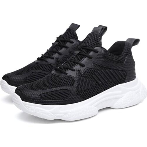 Masculino hombre Light knitting shoe sport men mesh red sapato spring man 2020 informales sneakers leisure solid Fashion for de