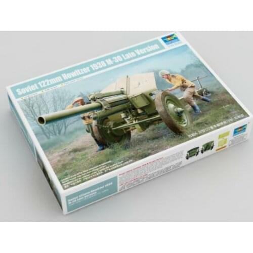 Trumpeter Model 1/35 02344 Soviet 122mm Howitzer 1938 M-30 Late