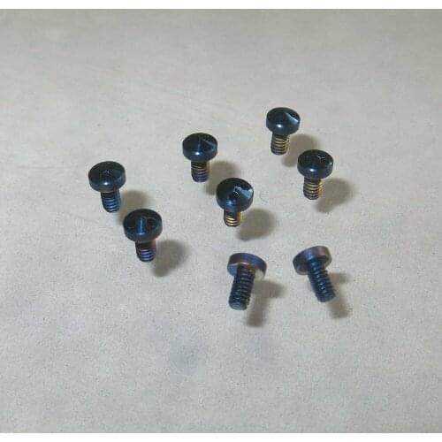 4 or 8 Pcs Blue Rivet Suit for Genuine Ultrath and MT Scrb Series Rivet Knife Handle Fastening Cutter Shaft Screw