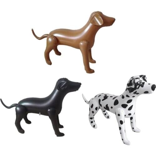 Inflatable Dog Party Decoration Ornaments Model Kids Performance Props Child Toy BX0D