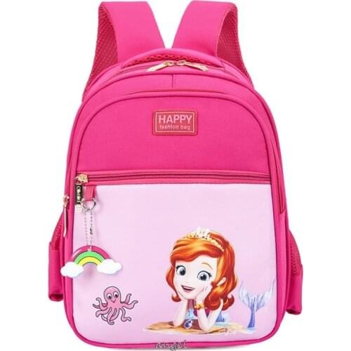 Disney Sofia princess Bookbag Backpack Teenagers School Bags Women Men School Bag Fashion Travel anime bagsBackpack Bags