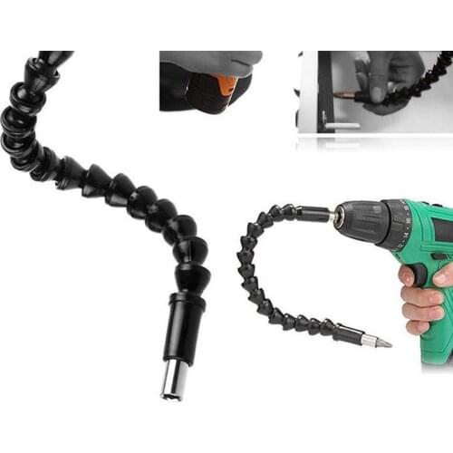Electric Universal Flexible Shaft Screwdriver Turning Tool Electric Drill Hose Connecting Shaft 10 Pcs Screwdriver Head Corner