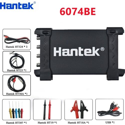 Hantek 6074be Usb Osciloscópio Virtual 70mhz Carro Ferramenta De Diagnóstico Instrumento Automático Digital Oscilloscope 1gsa/s