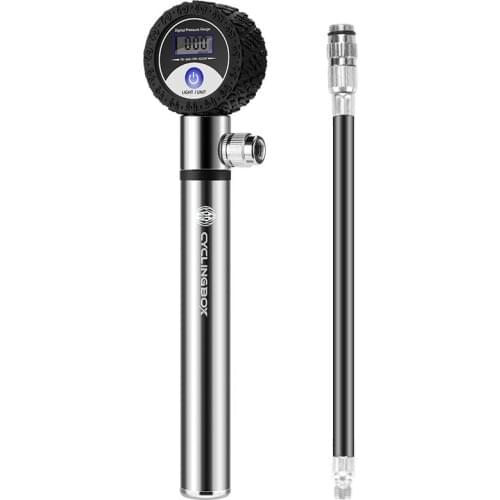 Hot-Cycling Mini Bicycle Pump Aluminum Alloy Cycling Hand Air Pump Ball Tire Inflator MTB Bike Pump