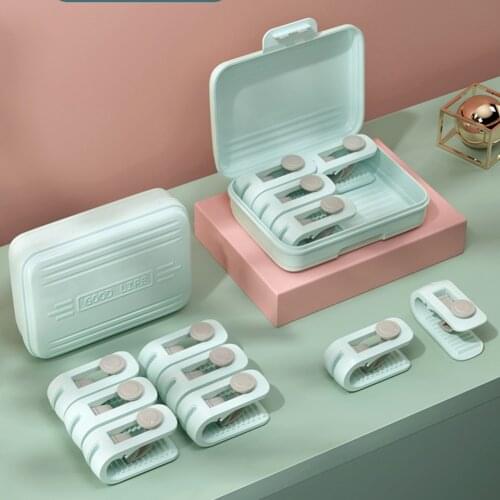 6Pcs Non-slip Quilt Blanket Clip Holder Serrated Anti-skid High Elasticity Healthy Sleep Anti-run Kick Buckle Accessories 2021