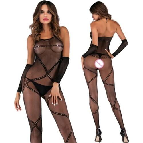Women sexy stockings full romper for women intimates slips sexy underwear sex lingeri medias de mujere jumpsuit body bodysuit