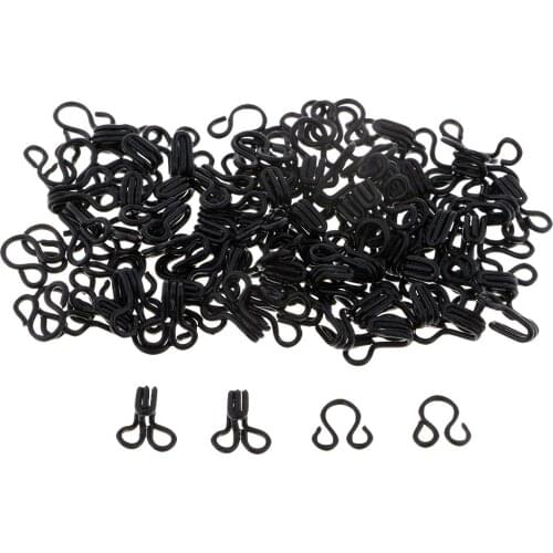 50 Sets Hooks And Eyes Bra Fasteners Button For Costume DIY Sewing Supplies