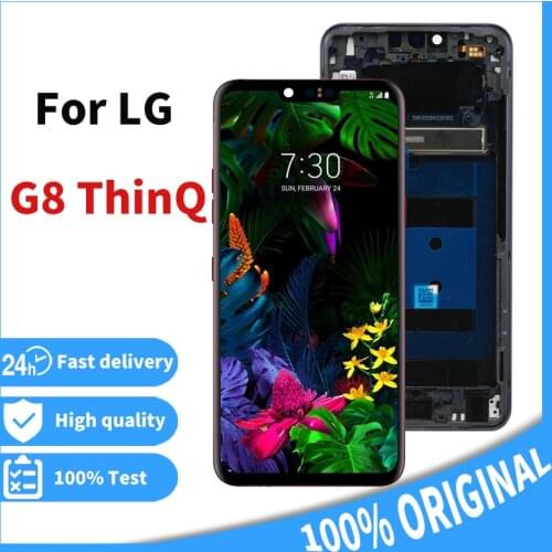 6.1" ORIGINAL lcd For LG G8 ThinQ LCD Touch Screen Digitizer Assembly Replacement Parts For LG G8 LM-G820N LM-G850 G820UM lcd