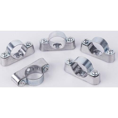 Free shipping pipe clamp 10pcs/lot with screw From the wall yards away from the wall of the card saddle card, galvanized by the