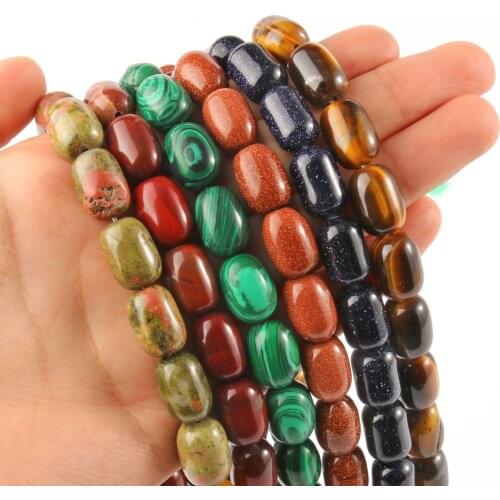 10x14mm Oval Shape Turquoise Jades Beads Natural Stones Loose Beads Crystal for Jewelry Making DIY Charm Bracelet Accessories