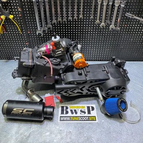 BUGGY 157QMJ Engine 182cc Tuning Full Complete With 4 Valves 62mm Cylinder Crankshaft +3mm BWSP Perfomance Upgrade Set