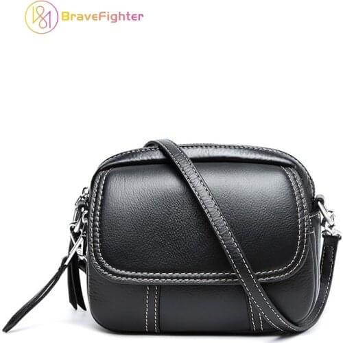 Brave Fighter New Fashion Women Handbag Small Crossbody Satchel Female Taschen Leather Shoulder Bag-BB014