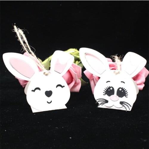 KLJUYP Cute Rabbit Cutting Dies Scrapbook Paper Craft Decoration dies scrapbooking