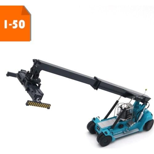 Konecranes 1/50 Scale Container Outrigger Crane Construction Machinery Vehicle Model Alloy Toy Metal Collection Indoor Display