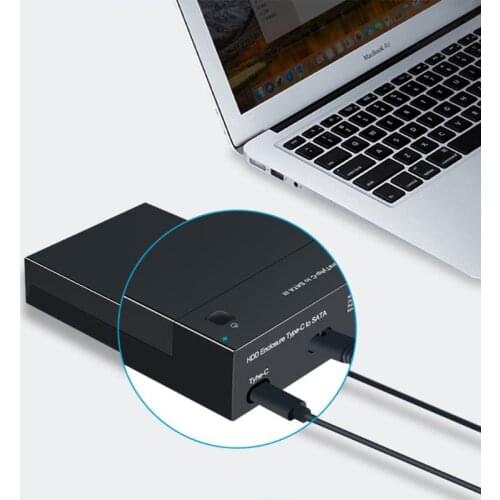 HDD Enclosure USB3.0 to SATA3.0 Dual High Speed 2.5" 3.5" SSD SATA Hard Drive Disk Case Box Portable