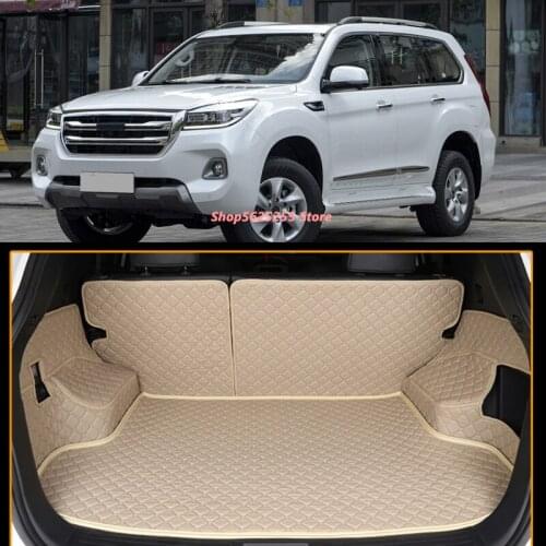 Trunk Mat Waterproof Full Encirclement Trunk Pat Protector for Great Wall Haval H9 Accessories 2015 2016 2017 2019 2020 2021