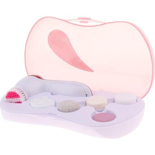 Facial Cleaning Brush Set Waterproof with 5 Brush Heads Peeling