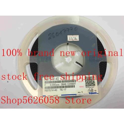 RB751V-40TE-17 SOD323 100% new original freeshipping 50PCS-3000PCS/LOT STOCK