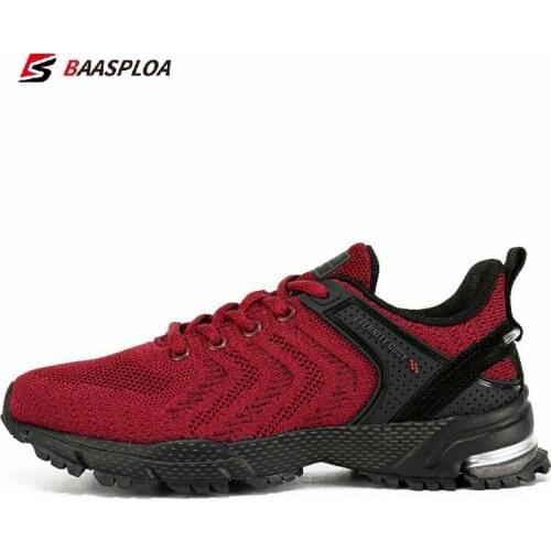 Baasploa Women New Non-slip Shock Absorption Sneakers Fashion outdoor Hiking Shoes Breathable Tenis Shoes Female Running Shoes