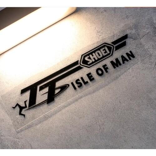 Isle Of Man TT Helmet Stickers Manx T/T Tourist Trophy Motorcycle Road Race Sticker Vinyl Decal For Superbike SBK