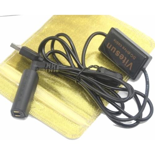 5V USB power bank charger cable+DR-70 DR70 DC Coupler NB9L NB-9L dummy battery for Canon IXUS1000 IXUS1100 1000HS 500HS 510HS