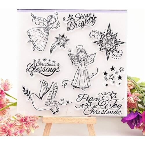 14*14CM Hot sale Homing pigeon Clear Stamps / Silicone Seals Roller Stamp for DIY scrapbooking photo album/Card Making