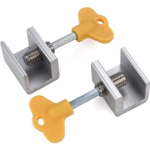 2PCS Sliding Window Locks Stop Aluminum Alloy Door Frame Security Lock safety protection lock anti-theft push window