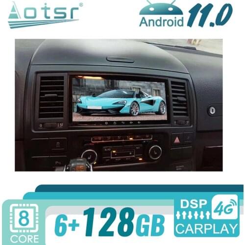 For Volkswagen Touareg Android 11 Car Radio GPS Navigation Multimedia Player Stereo 2 Din Autoradio Head Unit Screen