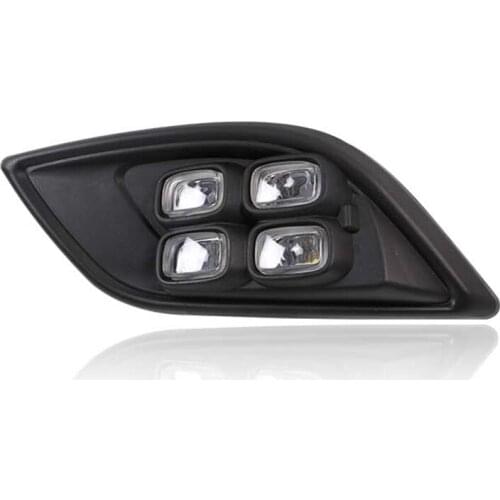 Goodmolds Car Lightings For Chevrolet Sail 3 2014 2015 2016 2017 Daytime Running Light Led Front Fog Lamp Drl 12V Daylight