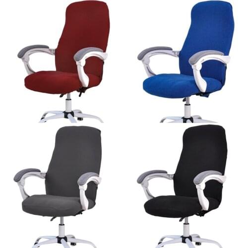 Office Chair Cover Spandex Study Chair Slipcover Elastic Computer Internet Cafe Armchair Cover Seat Case Funda Silla Escritorio