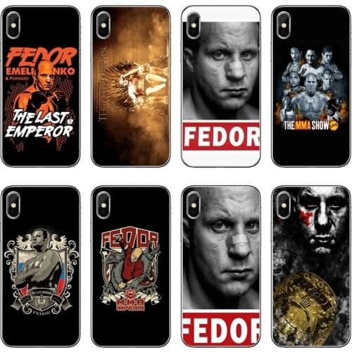 Fedor Emelianenko For Samsung Galaxy A10 A30 A40 A50 A60 A70 A6s A8 A9s J4 J6 Prime Plus 2018 cover case