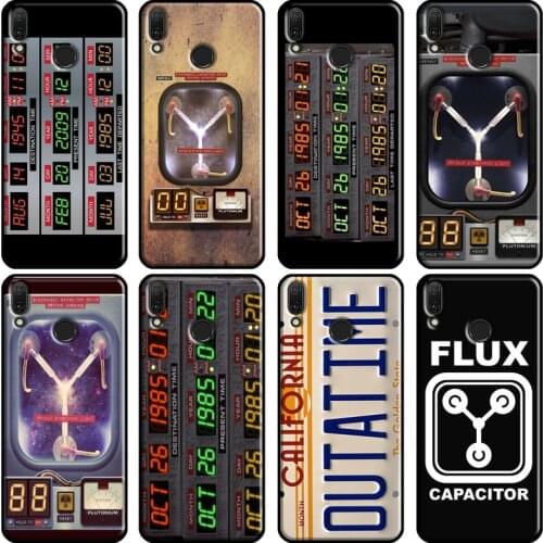 Back to the Future Flux Capacitor For Huawei Nova 5T 2i Phone Case For Huawei Y5 Y6 Y9 Y7 2017 2018 2019 Y6P Y5P 2020 Case