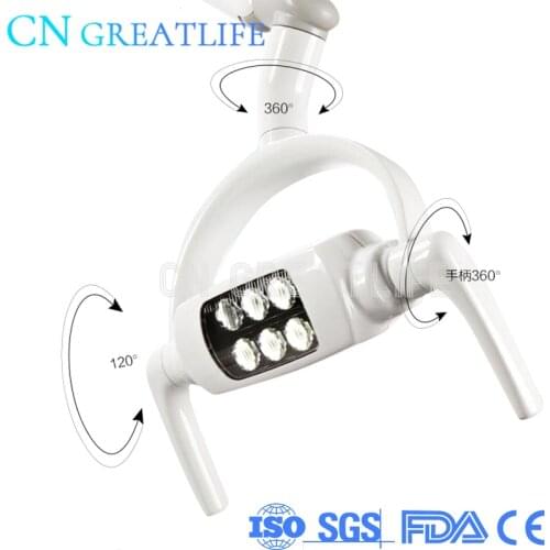 Good Quality Dental Operation Lighting Induction Led Lamp for Implant Dental Chair Cold Light Shadowless