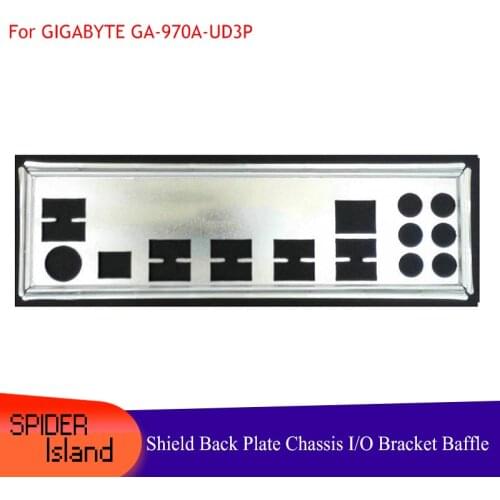 I/O Shield Back Plate Chassis Bracket of Motherboard for GIGABYTE GA-970A-UD3P Baffle Backplane