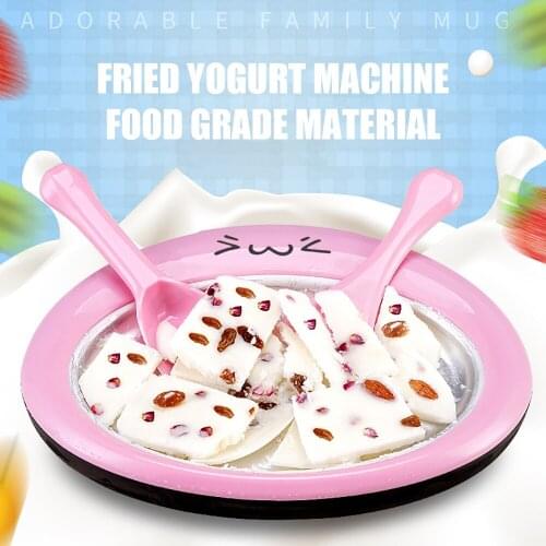 Mini Ice Cream Machine Fried Yogurt Machine Summer Cool Ice Cream Machine Small Household Fried Ice Cream Machine