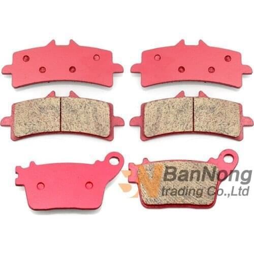 Motorcycle Front / Rear Brake Pads sets For Honda CBR1000 RR SP CBR1000RR SP Fireblade 2014-2018 CBR1000RR SP TT Edition 2016