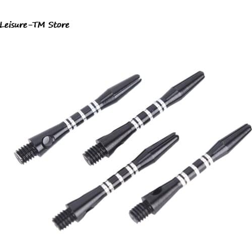 New 12 Pcs/Lot Aluminum Alloy Darts Shafts 35mm Aluminum Stem Shafts 3 Colors Black+Blue+Red