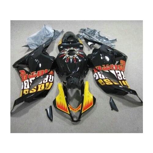 Dor-Fairing Kits for CBR600RR 2009 - 2012 2011 ROSSI yellow Black Fairing CBR600RR 2011 Fairings CBR 600 RR 2011 2012