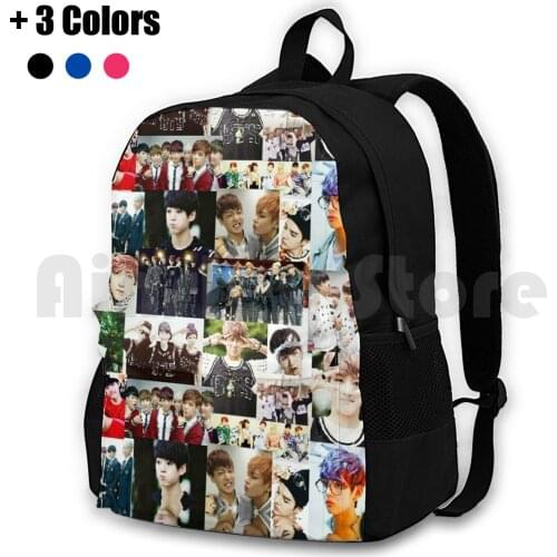 Outdoor Hiking Backpack Riding Climbing Sports Bag Boys Kpop K Pop Popasia Korean Hip Hop R B Music Band Dance Jin Kim Seokjin