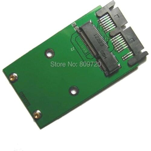 MSATA mini PCI-E SSD converter to 1.8 inch micro SATA interface adapter