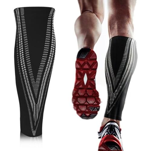 Sports Leg calf Compression Sleeve Basketball Football Calf Support Running Shin Guard Leg Warmers Cycling UV Protection 1 PCS