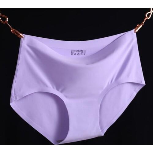 Fatimu Womens Sexy Panties Seamless Cotton Breathable Women Briefs Plus Size Girl Brand Underwear Colorful Briefs