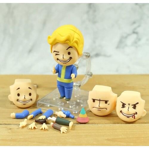 Fallout Vault Boy Q Version Action Figure Collectible Model Toy