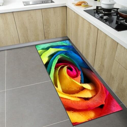 Kitchen Carpets Entrance Doormat Home Bedroom Living Room Childrens Floor Decoration Rug Bathroom Hallway Balcony Anti-Slip Mat