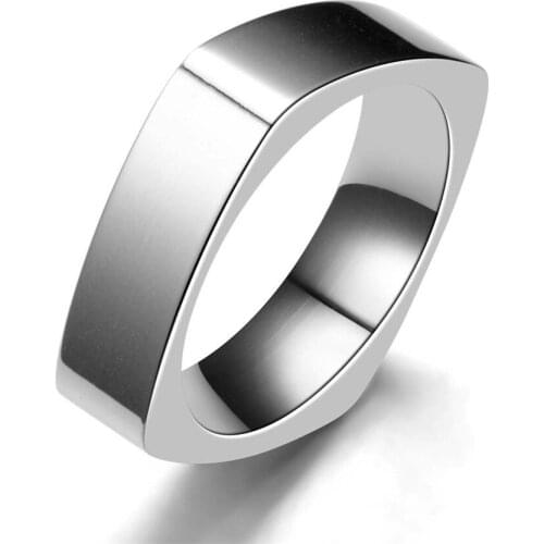 Fashion Rings Men alloy Jewelry Finger Accessories Metal Rings for Women Titanium Steel Ring Decorations Gifts anillos mujer