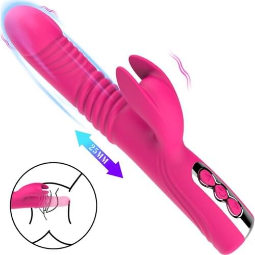 Strong G Spot Vibrator Dildo Sex Toy Rabbit Vibrator Vaginal Clitoral Stimulator Massager Female Masturbator Sex Toys for Women