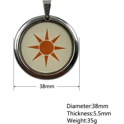 Charming Quantum Energy Pendants Necklace Fashion Jewelry Gifts for Men Women Good Health