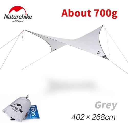 Naturehike Cloud Flying Outdoor Sun Shelter Ultralight Camping Tent Sunshade Sliver Coating Rainproof Outdoor Travel Picnic