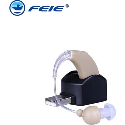 Sound Amplifier Rechargeable Hearing Aids For The Elderly Care Deafness Mini Sound Amplifier Invisible Earing Aid Hearing Aide